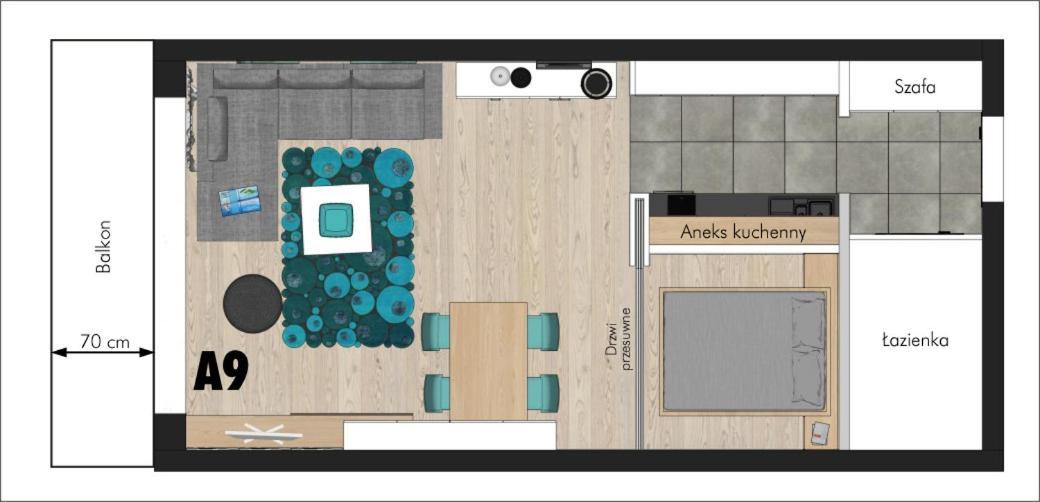 Apartamenty Na Klifie Ustronie Morskie Esterno foto